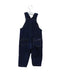 A Blue Long Overalls from Jacadi in size 6-12M for boy. (Back View)