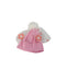 A Pink Winter Hats from As Know As Ponpoko in size O/S for girl. (Front View)