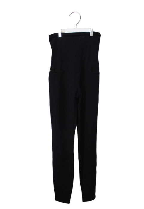 A Black Casual Pants from A Pea in the Pod in size XS for maternity. (Front View)