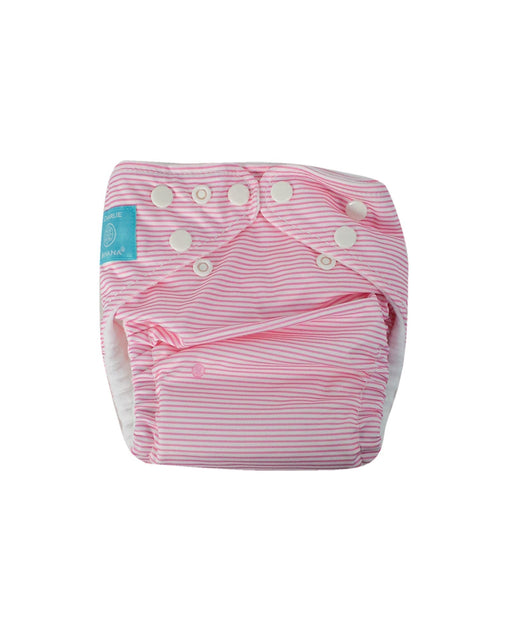 A Pink Cloth Diapers from Charlie Banana in size O/S for girl. (Front View)
