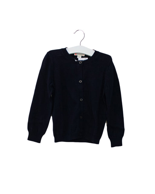 A Navy Cardigans from Crewcuts in size 3T for girl. (Front View)