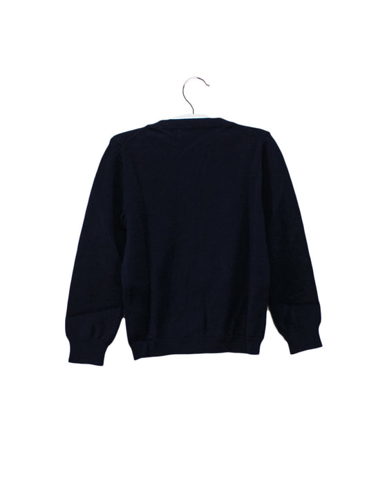 A Navy Cardigans from Crewcuts in size 3T for girl. (Back View)