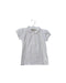 A White Short Sleeve Polos from Bout'Chou in size 18-24M for girl. (Front View)