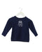 A Navy Long Sleeve Tops from Cadet Rousselle in size 6-12M for girl. (Front View)