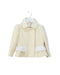A Ivory Lightweight Jackets from Nicholas & Bears in size 12-18M for girl. (Front View)