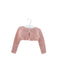 A Pink Cardigans from Pili Carrera in size 6-12M for girl. (Front View)