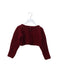 A Red Cardigans from Dona Carmen in size 4T for girl. (Front View)