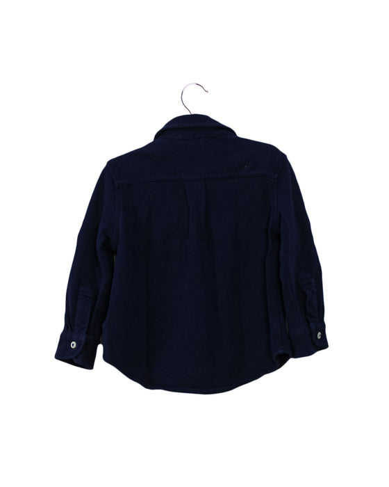 A Navy Shirts from Ralph Lauren in size 6-12M for girl. (Back View)