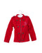 A Red Lightweight Jackets from La Compagnie des Petits in size 3T for girl. (Front View)