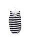 A Black Sleeveless Bodysuits from Noe & Zoe Berlin in size 3-6M for girl. (Front View)