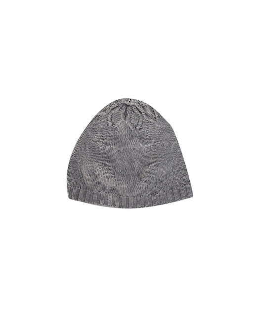 A Grey Beanies from Pili Carrera in size 3-6M for neutral. (Front View)