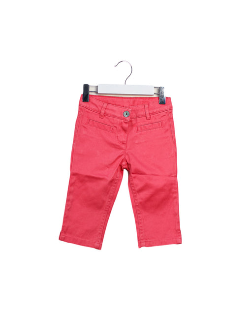 A Pink Casual Pants from Jacadi in size 2T for girl. (Front View)