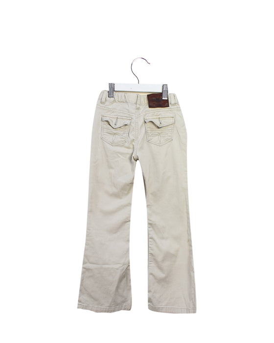 A Taupe Casual Pants from Ralph Lauren in size 6T for girl. (Back View)