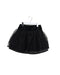 A Black Mid Skirts from Kingkow in size 6T for girl. (Front View)