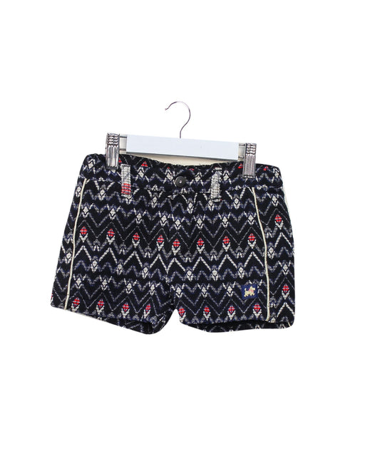 A Navy Shorts from Chipie in size 4T for girl. (Front View)
