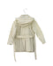 A Beige Coats from Bonpoint in size 4T for girl. (Back View)