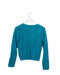 A Teal Cardigans from Bonpoint in size 8Y for girl. (Back View)