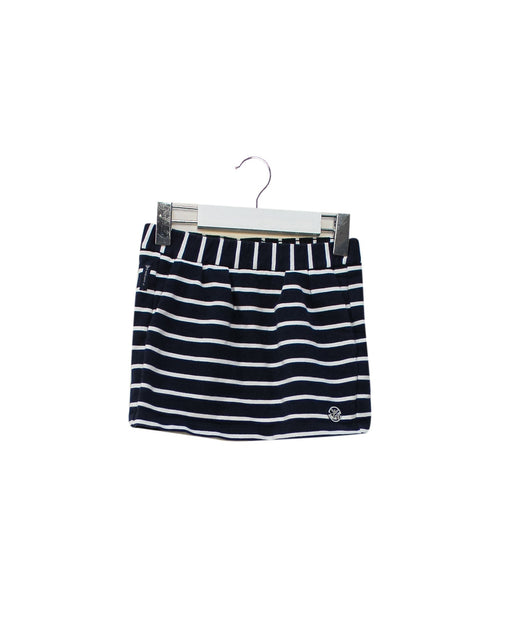 A Navy Short Skirts from Armani in size 2T for girl. (Front View)
