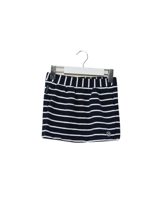 A Navy Short Skirts from Armani in size 2T for girl. (Front View)