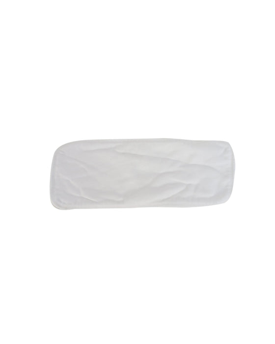 A White Cloth Diapers from Thirsties in size O/S for neutral. (Front View)