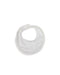 A Ivory Bibs from Petit Bateau in size Newborn for neutral. (Front View)