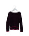 A Purple Knit Sweaters from Splendid in size 4T for girl. (Front View)