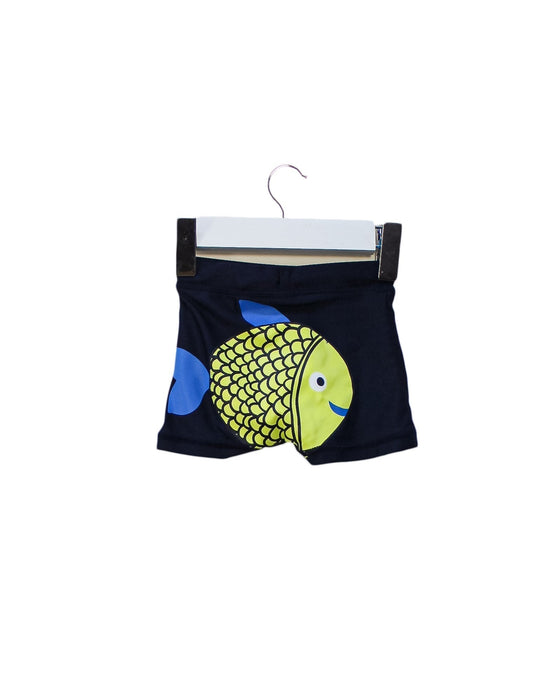 A Navy Swim Shorts from Seed in size 3-6M for boy. (Back View)