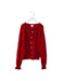 A Red Cardigans from Kingkow in size 12Y for girl. (Front View)