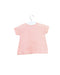 A White Short Sleeve T Shirts from Petit Bateau in size 3-6M for girl. (Back View)
