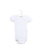 A White Short Sleeve Bodysuits from Petit Bateau in size 3-6M for neutral. (Front View)
