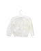 A Ivory Cardigans from IKKS in size 6-12M for girl. (Back View)