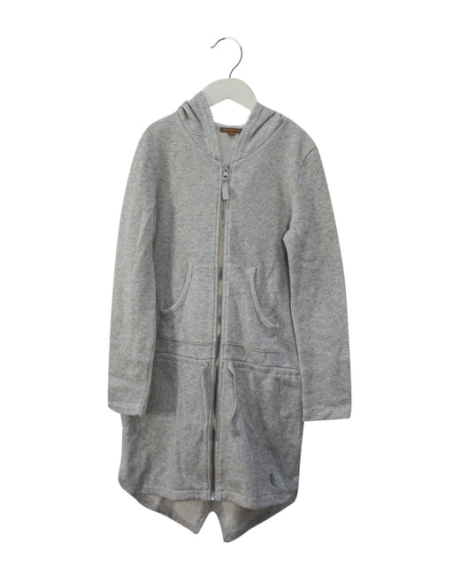 A Grey Zippered Sweatshirts from I Love Gorgeous in size 10Y for girl. (Front View)