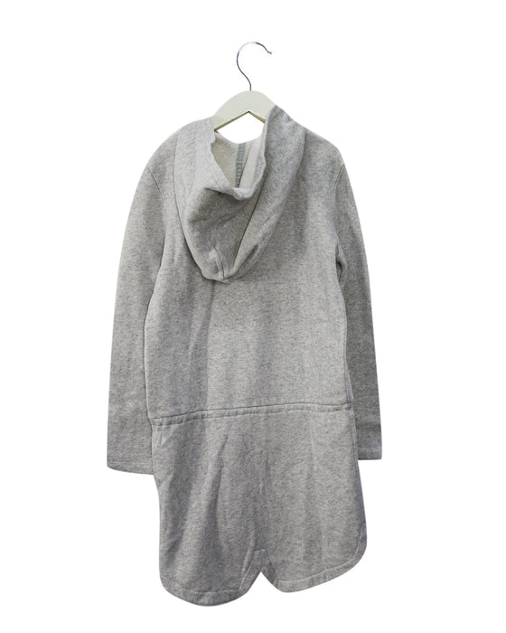 A Grey Zippered Sweatshirts from I Love Gorgeous in size 10Y for girl. (Back View)