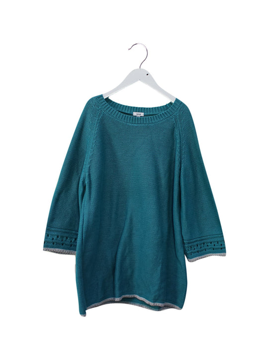 A Blue Knit Sweaters from Knot in size 12Y for girl. (Front View)