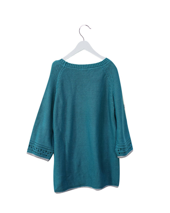 A Blue Knit Sweaters from Knot in size 12Y for girl. (Back View)