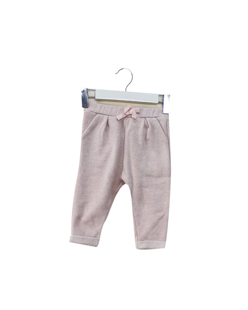 A Pink Sweatpants from Vertbaudet in size 3-6M for girl. (Front View)