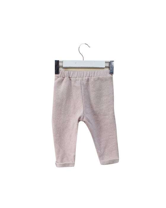 A Pink Sweatpants from Vertbaudet in size 3-6M for girl. (Back View)