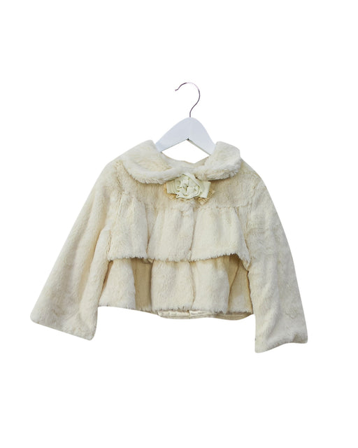 A White Lightweight Jackets from Nicholas & Bears in size 6T for girl. (Front View)
