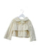 A White Lightweight Jackets from Nicholas & Bears in size 6T for girl. (Front View)