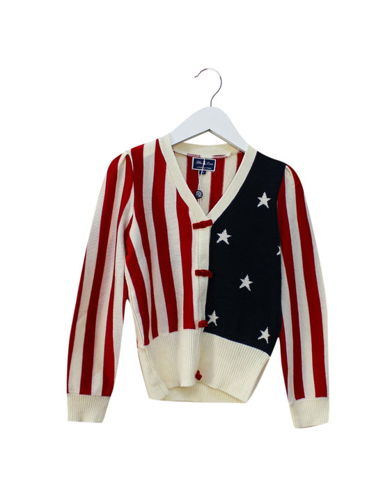 A Red Cardigans from Nicholas & Bears in size 6T for boy. (Front View)