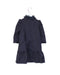 A Navy Long Sleeve Dresses from Nicholas & Bears in size 4T for girl. (Back View)