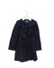 A Navy Coats from Nicholas & Bears in size 4T for girl. (Front View)