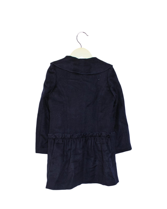 A Navy Coats from Nicholas & Bears in size 4T for girl. (Back View)