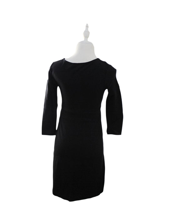 A Black Long Sleeve Dresses from Isabella Oliver in size XS for maternity. (Back View)