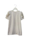 A Ivory Short Sleeve Dresses from Snidel Girl in size 2T for girl. (Front View)