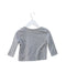 A Grey Long Sleeve Tops from Roots in size 3-6M for neutral. (Back View)