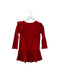A Red Long Sleeve Dresses from Ralph Lauren in size 12-18M for girl. (Front View)