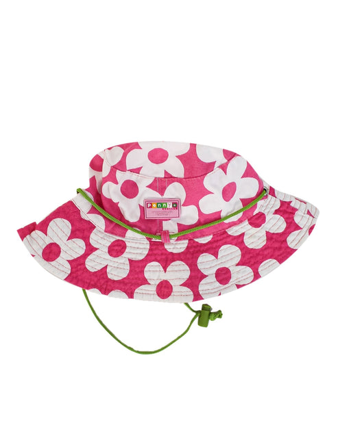 A Pink Sun Hats from Penny Scalan in size O/S for girl. (Front View)