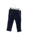 A Blue Jeans from IKKS in size 6-12M for girl. (Front View)