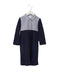 A Navy Long Sleeve Dresses from Brooks Brothers in size 7Y for girl. (Front View)